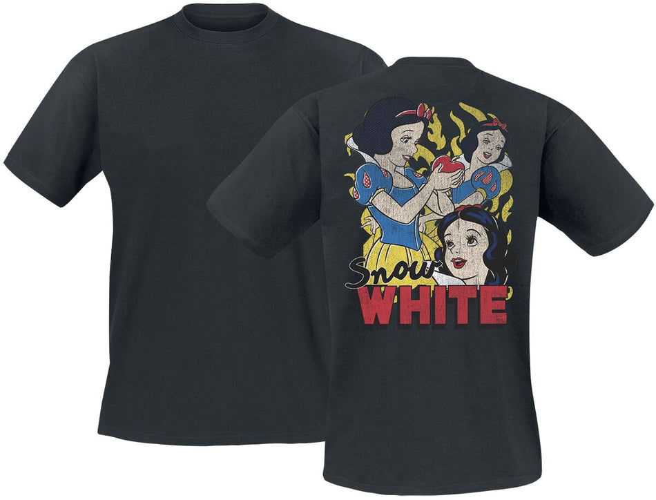 T-Shirt Manches courtes Disney de Blanche-Neige Et les Sept Nains - Homage - S à XXL - pour Homme - noir - Blanche-Neige Et les Sept Nains