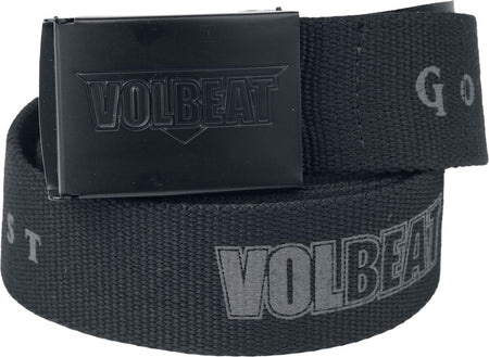 Ceinture  de Volbeat - Logo - pour Unisexe - noir - Volbeat