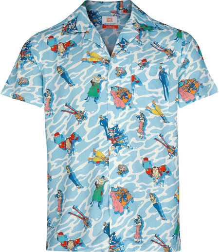 Chemise manches courtes  de One Piece - OppoSuits - Ocean Chill - S à L - pour Homme - multicolore - One Piece
