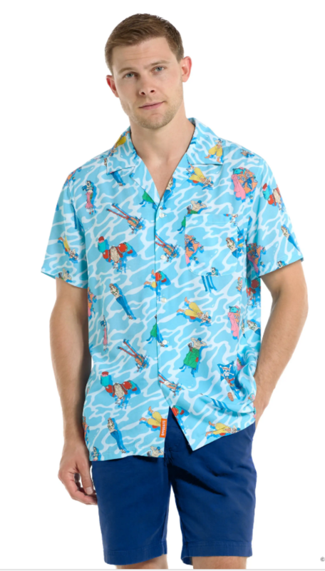Chemise manches courtes  de One Piece - OppoSuits - Ocean Chill - S à L - pour Homme - multicolore - One Piece - View 2