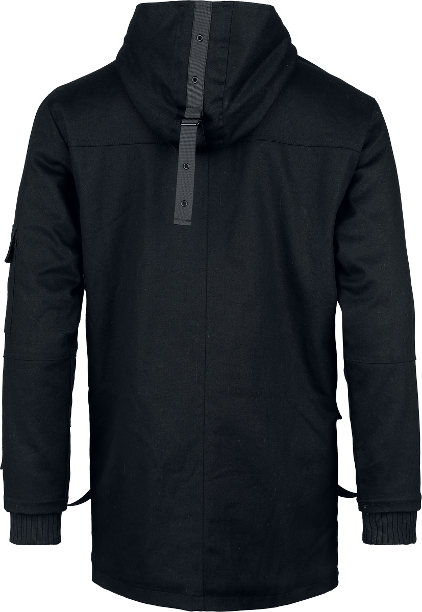 Veste mi-saison Gothic de Chemical Black - Auden - Veste - S à 4XL - pour Homme - noir - Chemical Black - View 2
