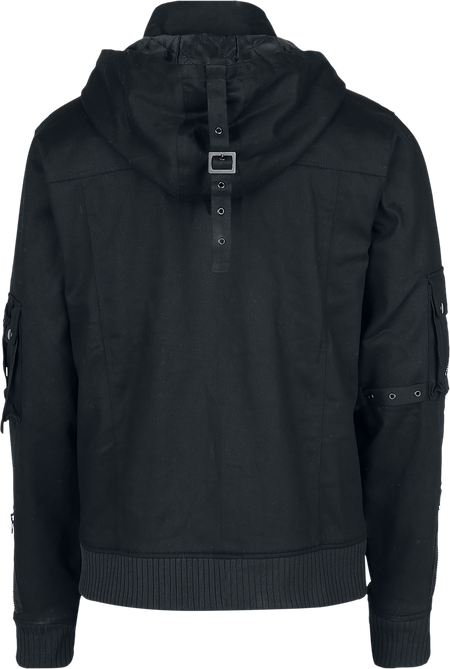 Veste mi-saison Gothic de Chemical Black - Corbin - Veste - S à 3XL - pour Homme - noir - Chemical Black - View 2
