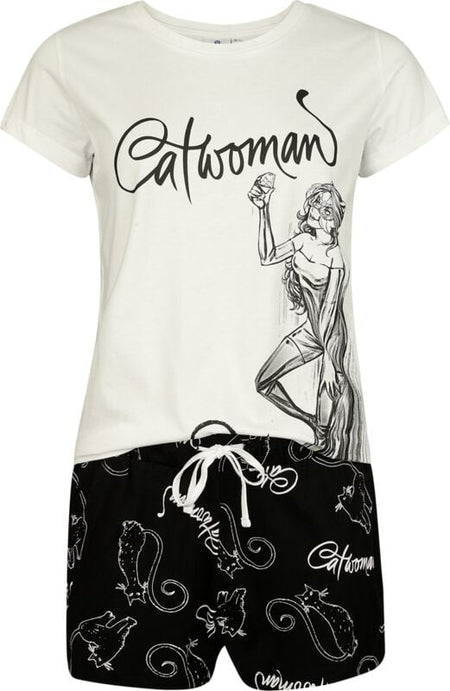 Pyjama  de Batman - Catwoman - S à 3XL - pour Femme - multicolore - Batman