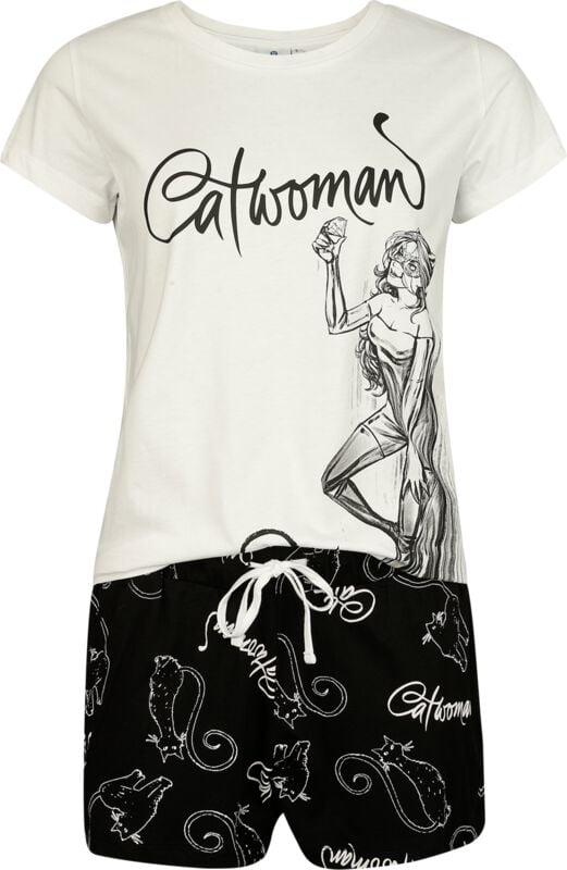 Pyjama  de Batman - Catwoman - S à 3XL - pour Femme - multicolore - Batman