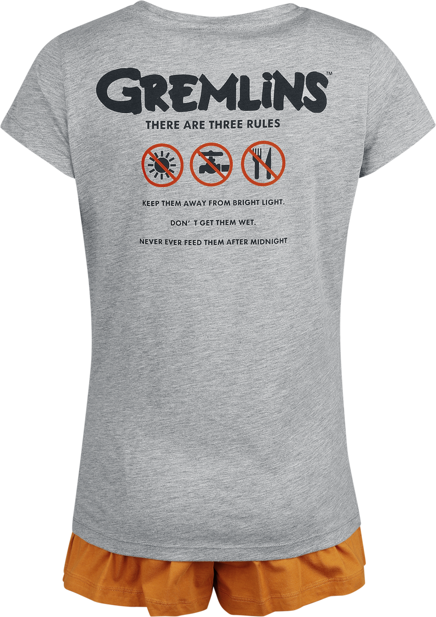 Pyjama  de Gremlins - Gizmo - S à 3XL - pour Femme - multicolore - Gremlins - View 2
