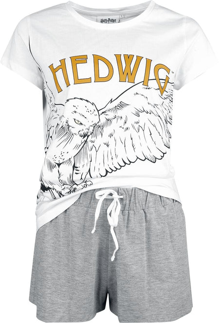 Pyjama  de Harry Potter - Hedwige - S à 3XL - pour Femme - multicolore - Harry Potter