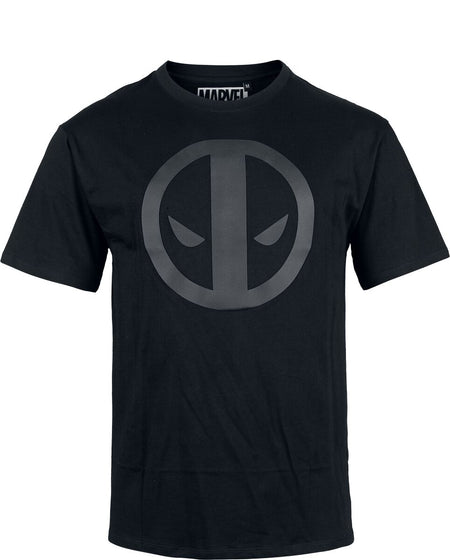 T-Shirt Manches courtes  de Deadpool - Marvel - Deadpool - Logo - S à XXL - pour Homme - noir - Deadpool