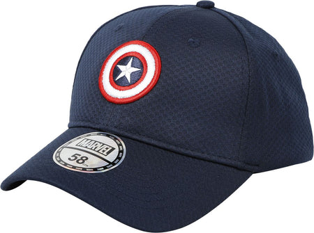 Casquette Disney de Captain America - Logo Captain America - pour Unisexe - bleu foncé - Captain America