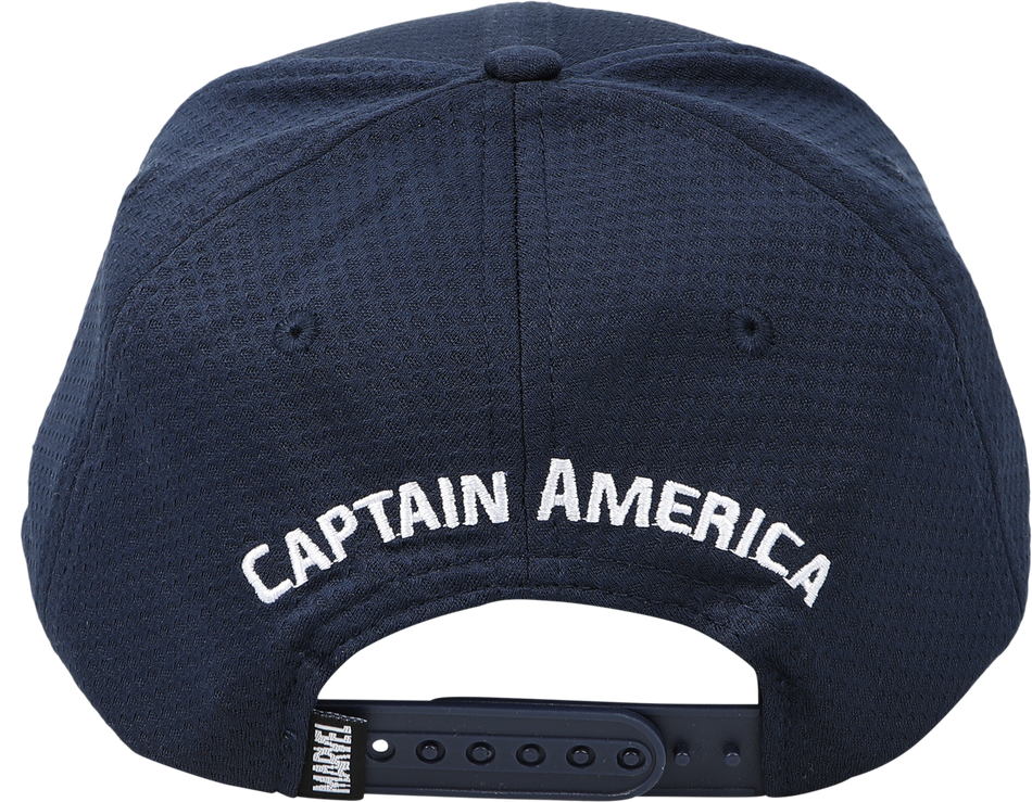 Casquette Disney de Captain America - Logo Captain America - pour Unisexe - bleu foncé - Captain America - View 2