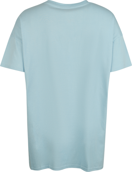 T-Shirt Oversize Disney de Lilo & Stitch - Stitch Love - Oversize - S à XXL - pour Femme - bleu clair - Lilo & Stitch - View 2