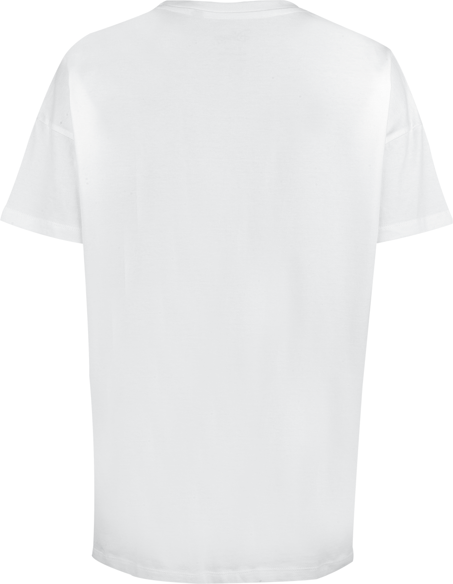 T-Shirt Oversize Disney de Mickey & Minnie Mouse - Mickey Mouse - Icône - Oversize - S à XXL - pour Femme - blanc - Mickey & Minnie Mouse - View 2