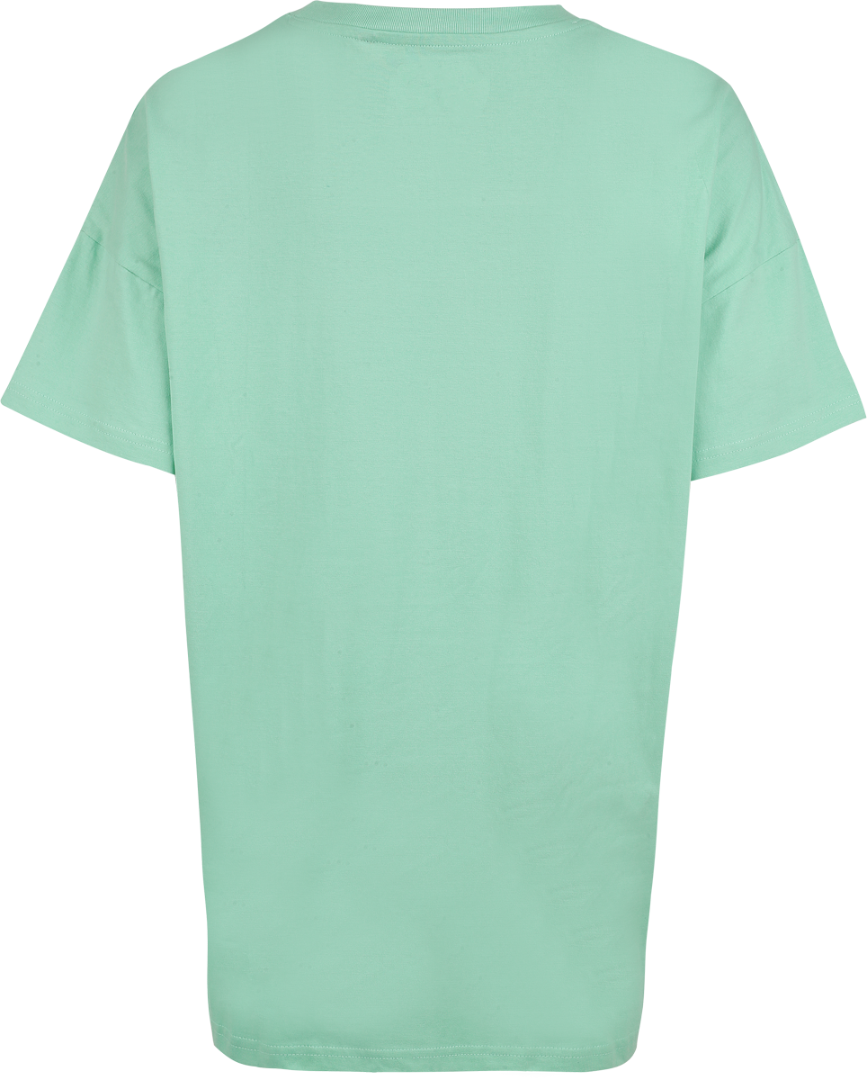 T-Shirt Oversize Disney de Star Wars - Grogu Sieste - Oversize - S à XXL - pour Femme - vert clair - Star Wars - View 2