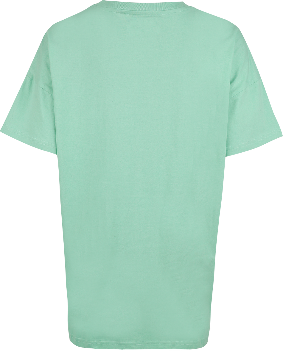 T-Shirt Oversize Disney de Star Wars - Grogu Sieste - Oversize - S à XXL - pour Femme - vert clair - Star Wars - View 2