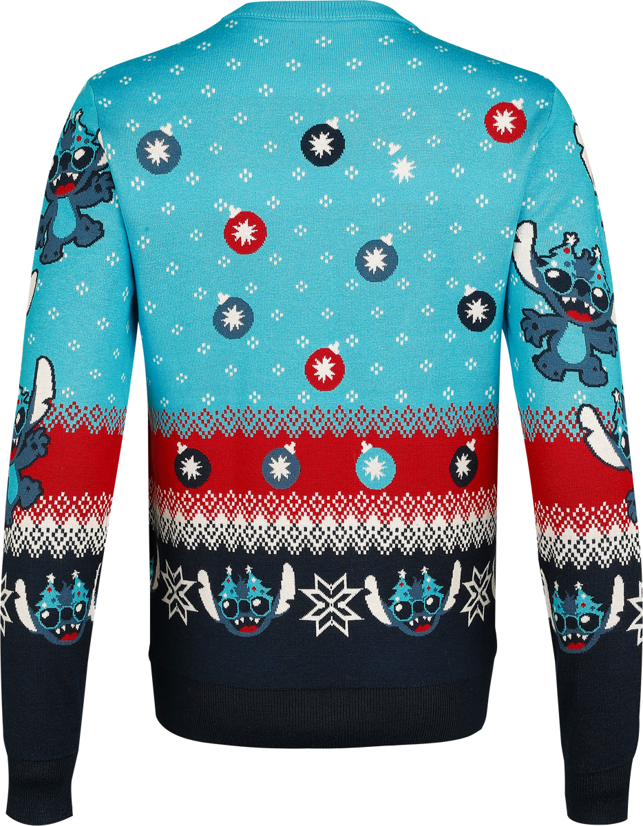 Pull de Noël Disney de Lilo & Stitch - Happy Stitchmas - S à 5XL - pour Femme - multicolore - Lilo & Stitch - View 2
