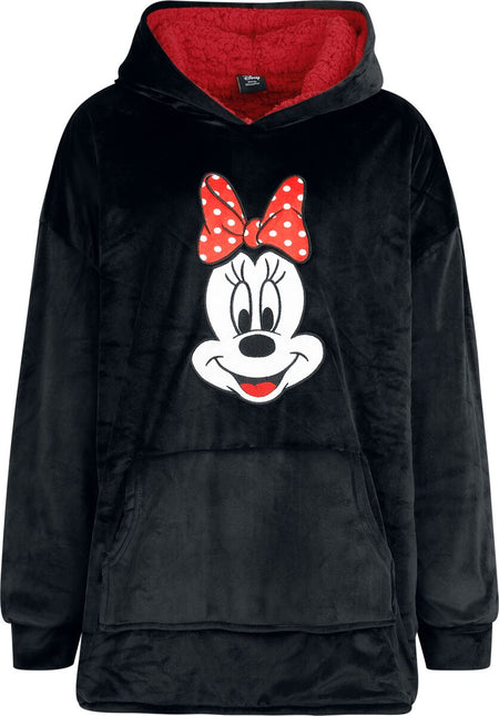 Sweat-shirt à capuche Disney de Mickey & Minnie Mouse - Minnie Plush Snuddie - Standard - pour Femme - multicolore - Mickey & Minnie Mouse