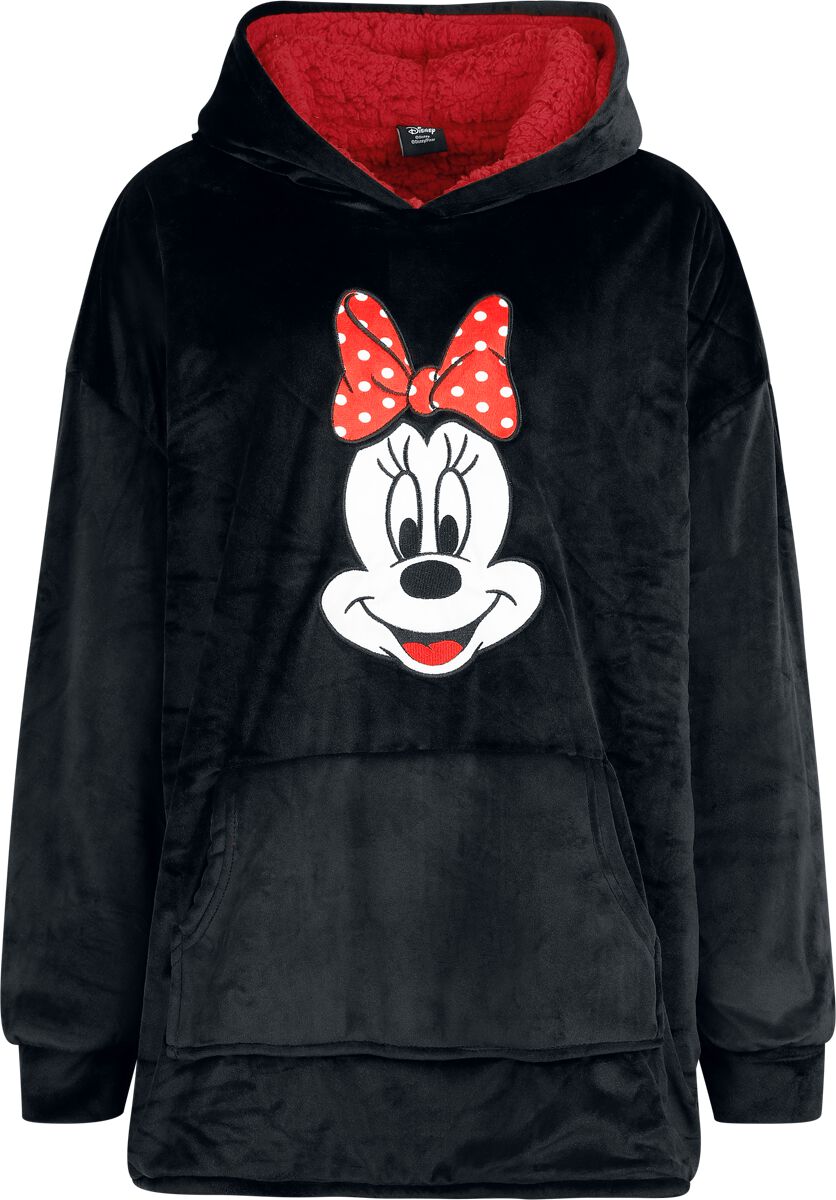 Sweat-shirt à capuche Disney de Mickey & Minnie Mouse - Minnie Plush Snuddie - Standard - pour Femme - multicolore - Mickey & Minnie Mouse