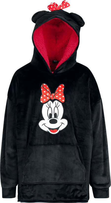 Sweat-shirt à capuche Disney de Mickey & Minnie Mouse - Minnie Plush Snuddie - Standard - pour Femme - multicolore - Mickey & Minnie Mouse - View 2