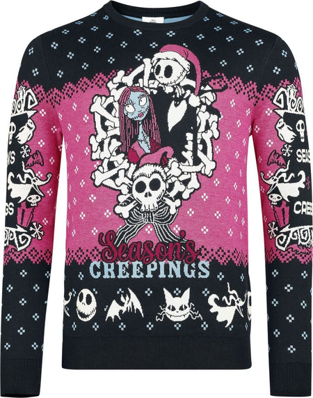 Pull de Noël Disney de L'Étrange Noël De Monsieur Jack - Making Christmas Fright - S à XXL - pour Homme - multicolore - L'Étrange Noël De Monsieur Jack