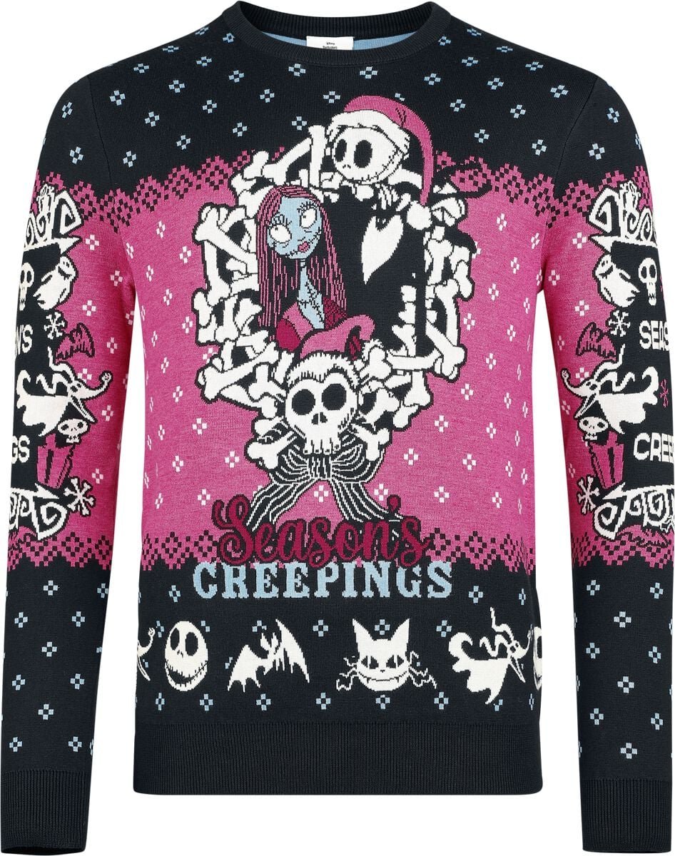 Pull de Noël Disney de L'Étrange Noël De Monsieur Jack - Making Christmas Fright - S à XXL - pour Homme - multicolore - L'Étrange Noël De Monsieur Jack