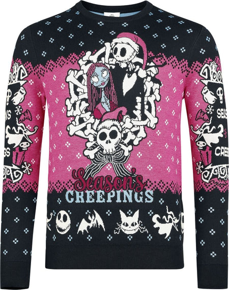 Pull de Noël Disney de L'Étrange Noël De Monsieur Jack - Making Christmas Fright - S à XXL - pour Homme - multicolore - L'Étrange Noël De Monsieur Jack