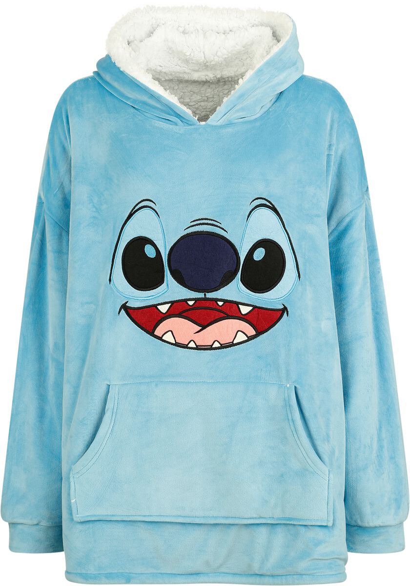 Sweat-shirt à capuche Disney de Lilo & Stitch - Stitch Snuddie - Standard - pour Femme - multicolore - Lilo & Stitch