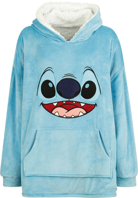 Sweat-shirt à capuche Disney de Lilo & Stitch - Stitch Snuddie - Standard - pour Femme - multicolore - Lilo & Stitch