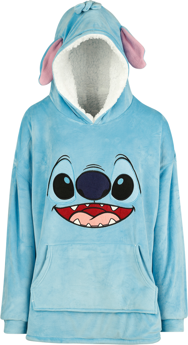 Sweat-shirt à capuche Disney de Lilo & Stitch - Stitch Snuddie - Standard - pour Femme - multicolore - Lilo & Stitch - View 2