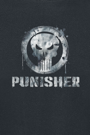 T-Shirt Manches courtes Disney de The Punisher - Logo - S à XXL - pour Homme - noir - The Punisher - View 2