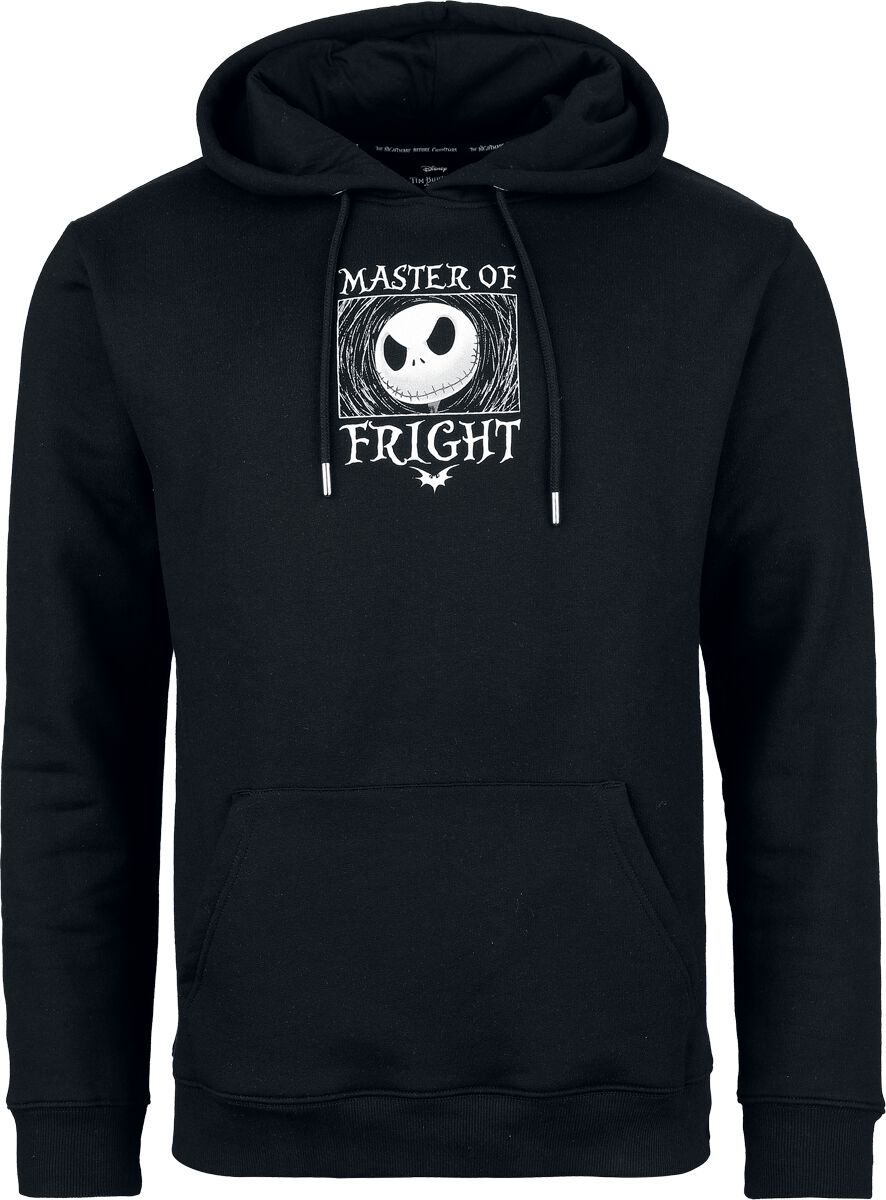 Sweat-shirt à capuche Disney de L'Étrange Noël De Monsieur Jack - Master Of Fright - S à XXL - pour Homme - noir - L'Étrange Noël De Monsieur Jack