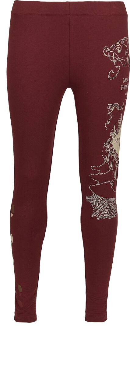 Legging  de Harry Potter - La Carte Du Maraudeur - S à 3XL - pour Femme - multicolore - Harry Potter