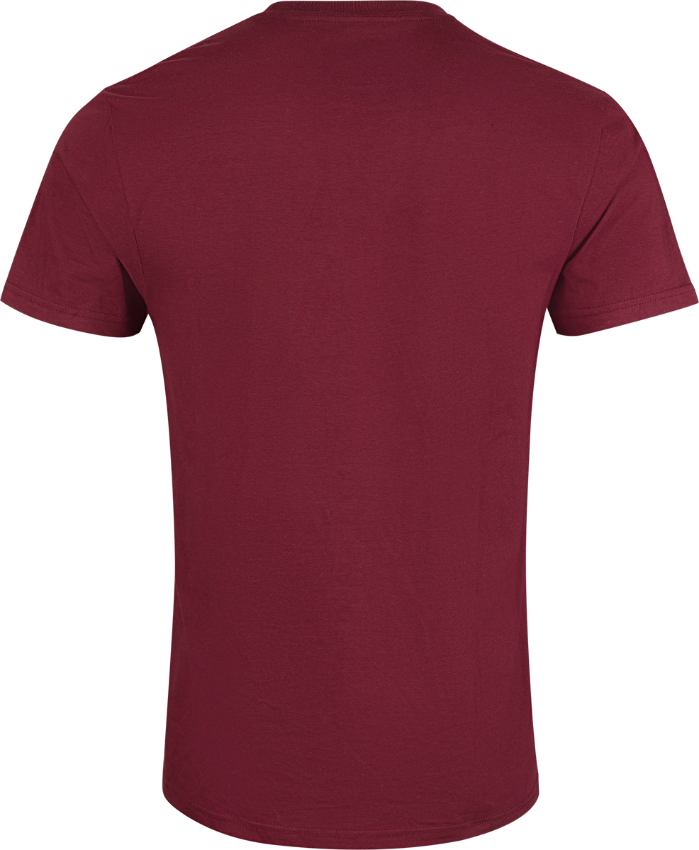 T-Shirt Manches courtes Disney de Iron Man - Head - S à XXL - pour Homme - rouge foncé - Iron Man - View 2