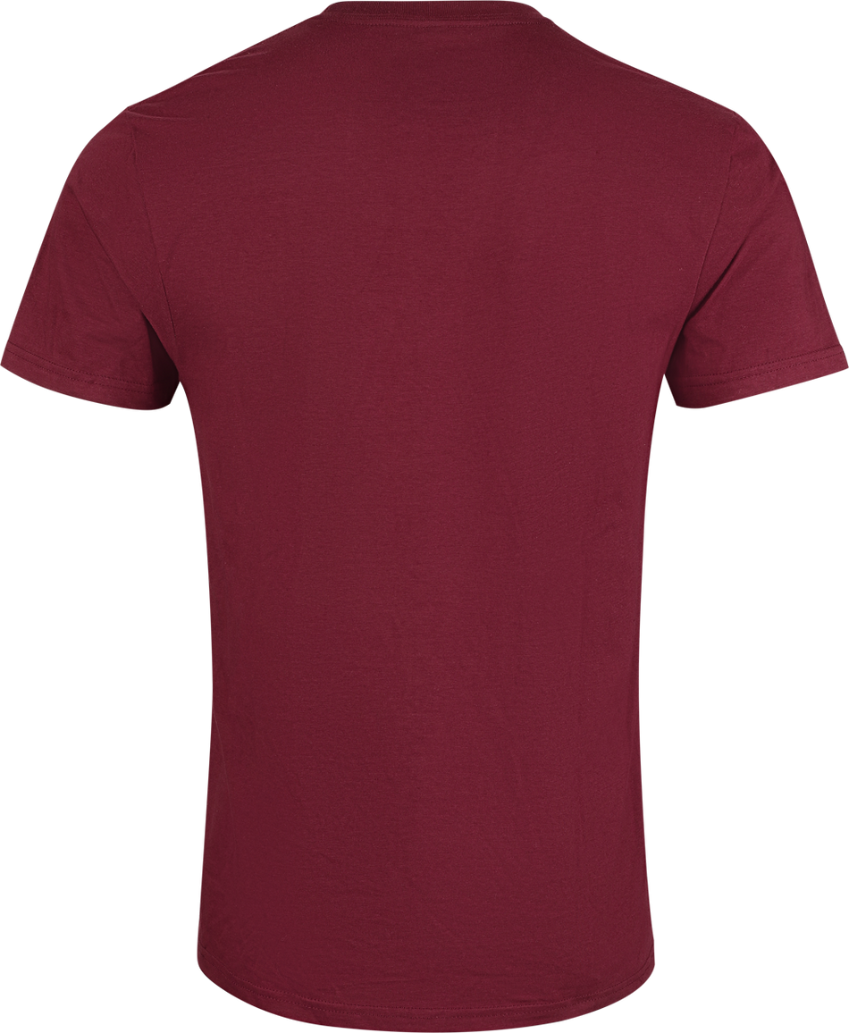 T-Shirt Manches courtes Disney de Iron Man - Head - S à XXL - pour Homme - rouge foncé - Iron Man - View 2