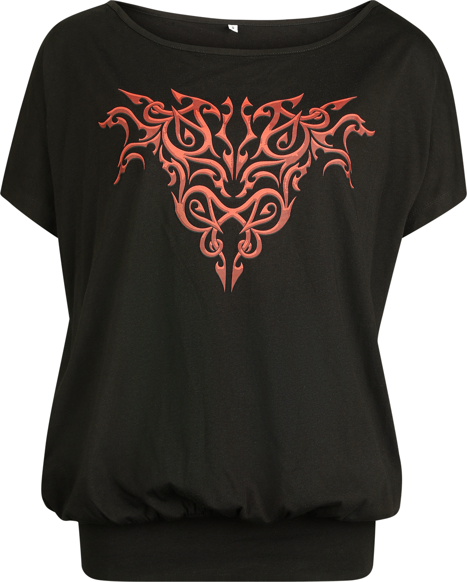 T-Shirt Manches courtes  de Game Of Thrones - House of the Dragon - S à 3XL - pour Femme - noir - Game Of Thrones - View 2
