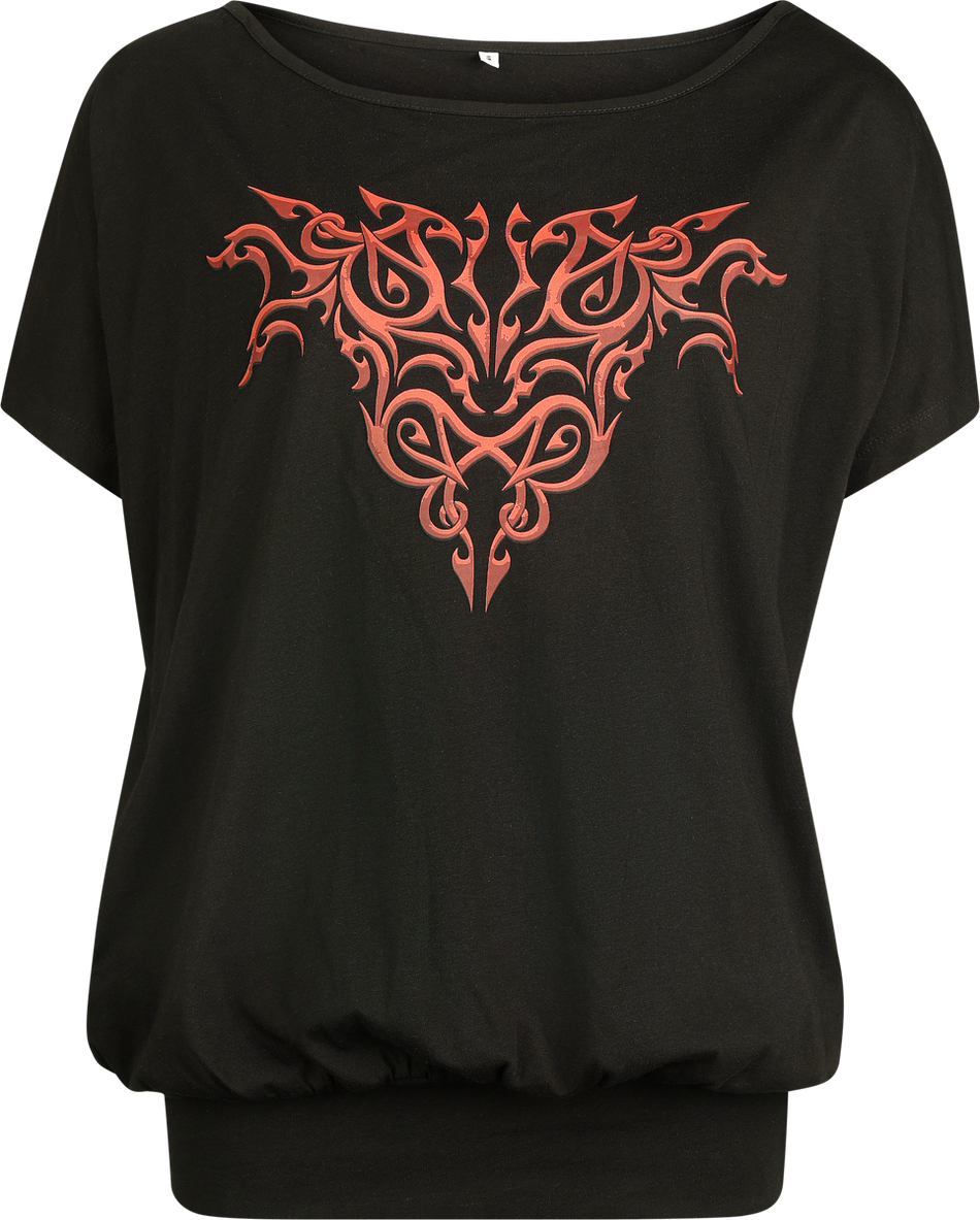 T-Shirt Manches courtes  de Game Of Thrones - House of the Dragon - S à 3XL - pour Femme - noir - Game Of Thrones - View 2