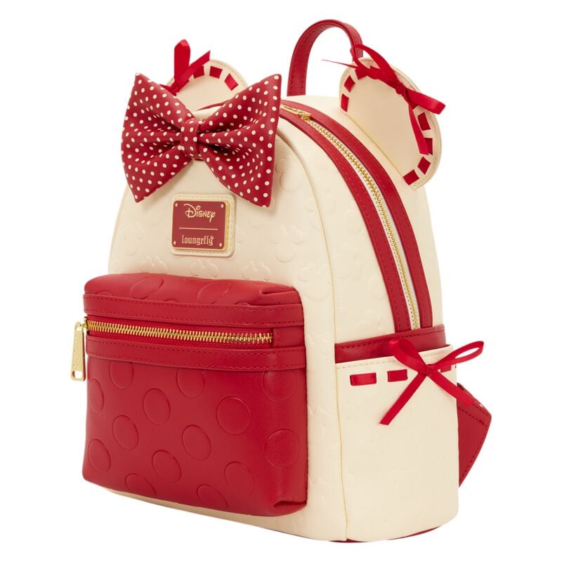 Mini Sac À Dos Disney de Mickey & Minnie Mouse - Loungefly - Minnie Mouse - Rock The Dots - pour Unisexe - multicolore - Mickey & Minnie Mouse