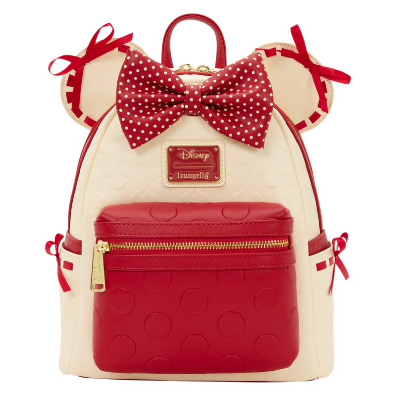 Mini Sac À Dos Disney de Mickey & Minnie Mouse - Loungefly - Minnie Mouse - Rock The Dots - pour Unisexe - multicolore - Mickey & Minnie Mouse - View 2
