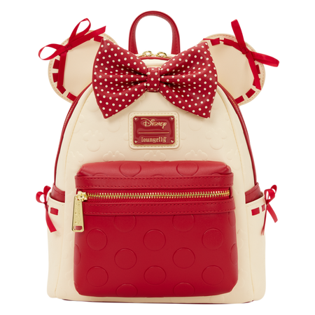 Mini Sac À Dos Disney de Mickey & Minnie Mouse - Loungefly - Minnie Mouse - Rock The Dots - pour Unisexe - multicolore - Mickey & Minnie Mouse - View 2