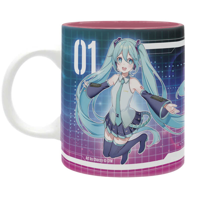 Mug  de Hatsune Miku - Cyberpunk - pour Unisexe - multicolore - Hatsune Miku - View 2