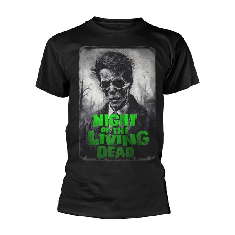 T-Shirt Manches courtes  de Night Of The Living Dead - Zombie M - S à XXL - pour Homme - noir - Night Of The Living Dead