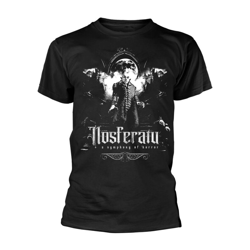 T-Shirt Manches courtes  de Nosferatu - A Symphony Of Horror - S à 3XL - pour Homme - noir - Nosferatu