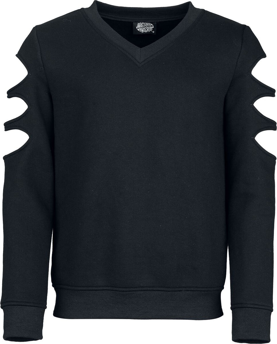 Sweat-shirt Gothic de H&R London - Sweat Noir - S à XXL - pour Homme - noir - H&R London
