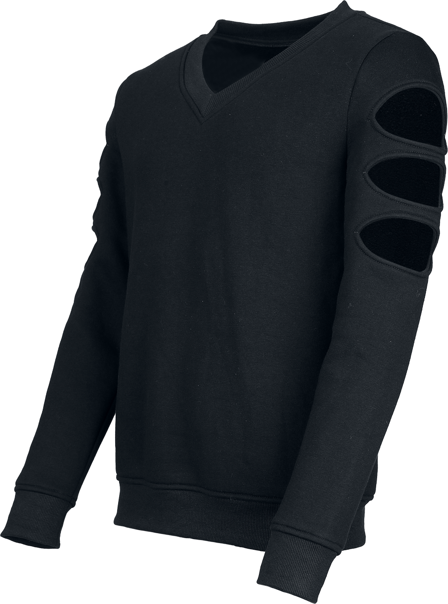 Sweat-shirt Gothic de H&R London - Sweat Noir - S à XXL - pour Homme - noir - H&R London - View 2