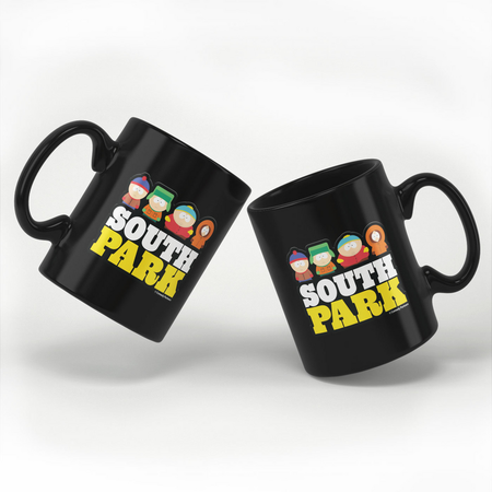 Mug  de South Park - Logo - pour Indifférent - noir - South Park - View 2