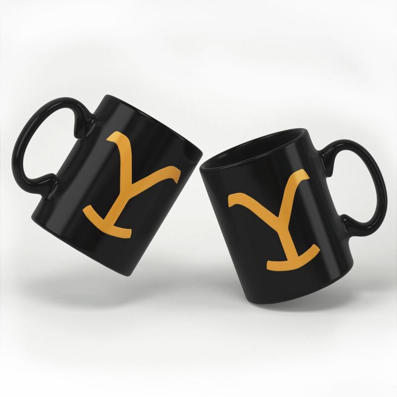 Mug  de Yellowstone - Y - pour Unisexe - noir - Yellowstone