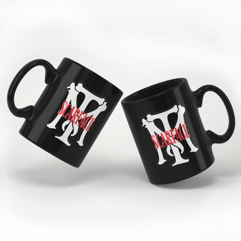 Mug  de Scarface - Tony Montana - pour Indifférent - noir - Scarface - View 2
