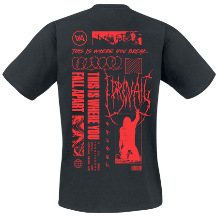 T-Shirt Manches courtes  de I Prevail - Black Metal Collage - S à XXL - pour Homme - noir - I Prevail - View 2