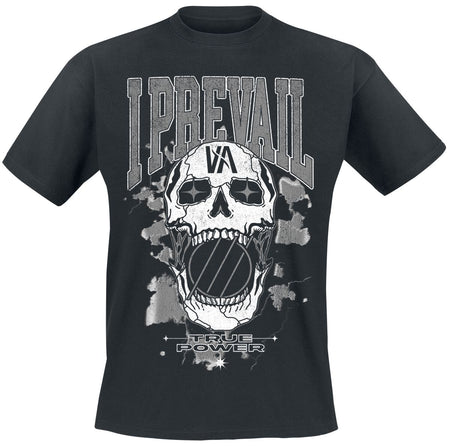 T-Shirt Manches courtes  de I Prevail - True Power Rowdy Skull - S à XL - pour Homme - noir - I Prevail