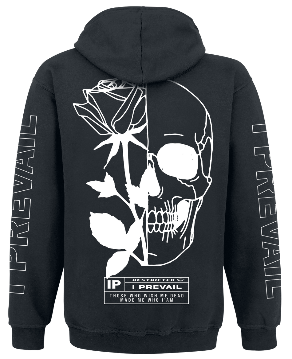 Sweat-shirt à capuche  de I Prevail - Those Who Wish Me Dead - S à XXL - pour Homme - noir - I Prevail - View 2