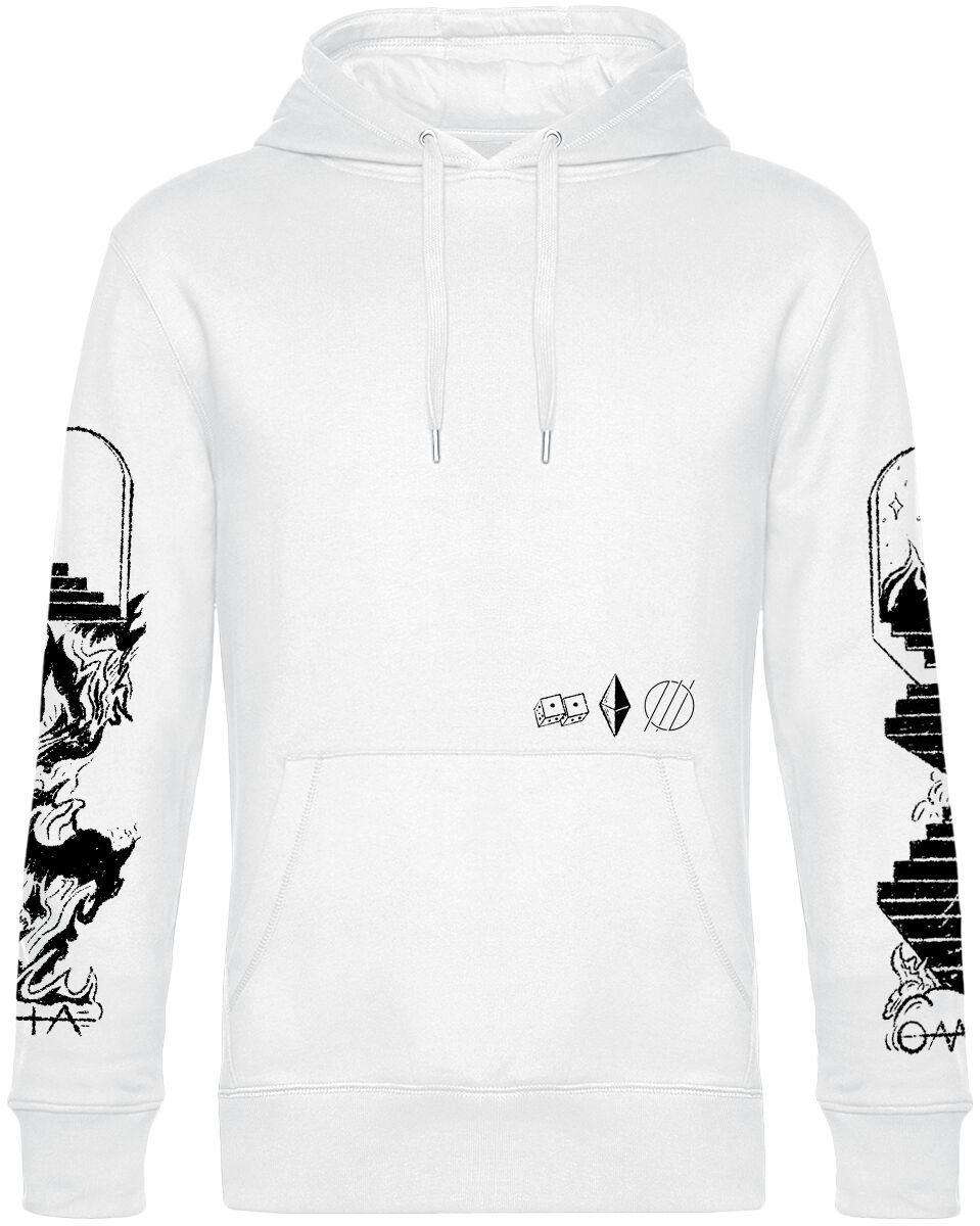 Sweat-shirt à capuche  de I Prevail - Alpha Omega - S à XXL - pour Homme - blanc - I Prevail