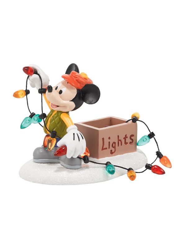 Figurine de collection Disney de Mickey Mouse - Mickey Lights - pour Unisexe - multicolore - Mickey Mouse